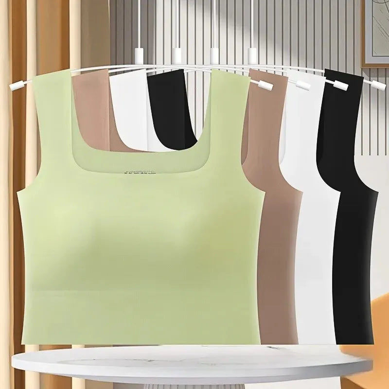 Square Neck Support Tank Image 7