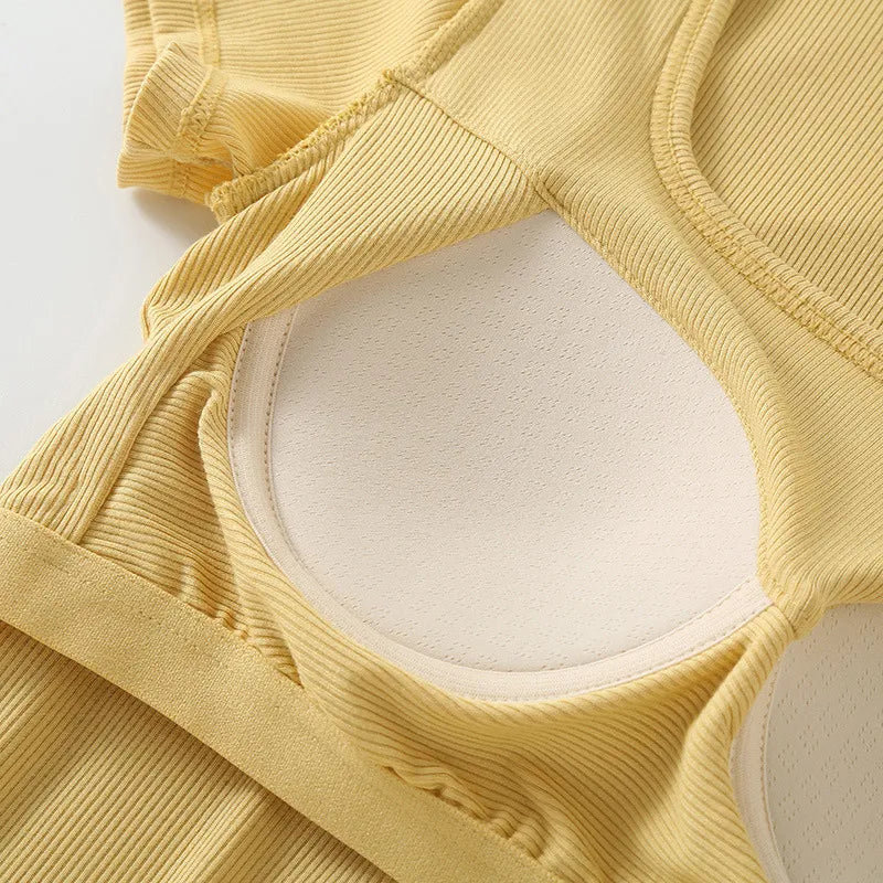 Fitted Crop Top Image 10