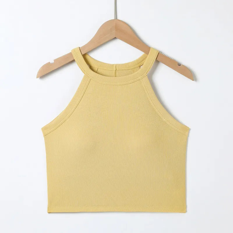 Halter Neck Sports Bra Top Image 10