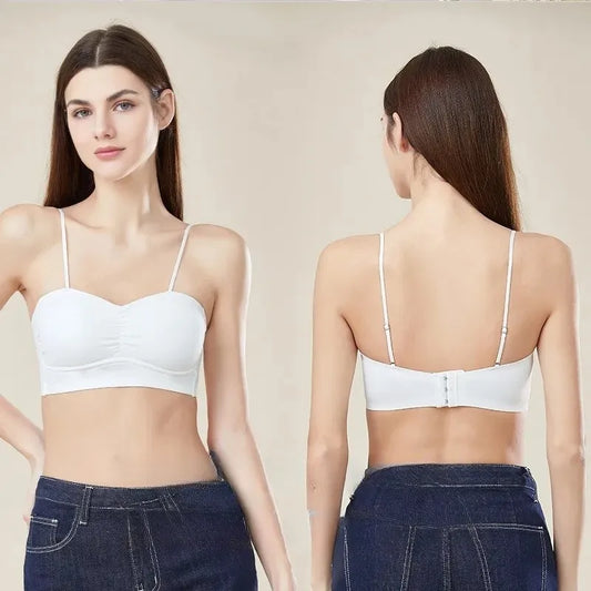 Ruched Bandeau Bralette Image 2