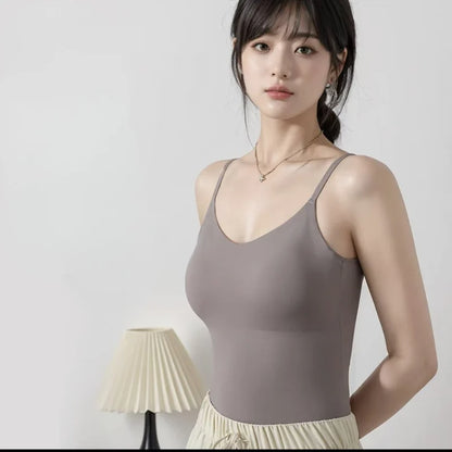 V-Neck Padded Cami Top