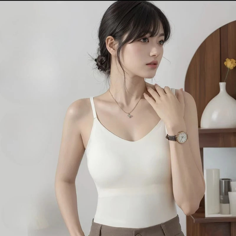 V-Neck Padded Cami Top