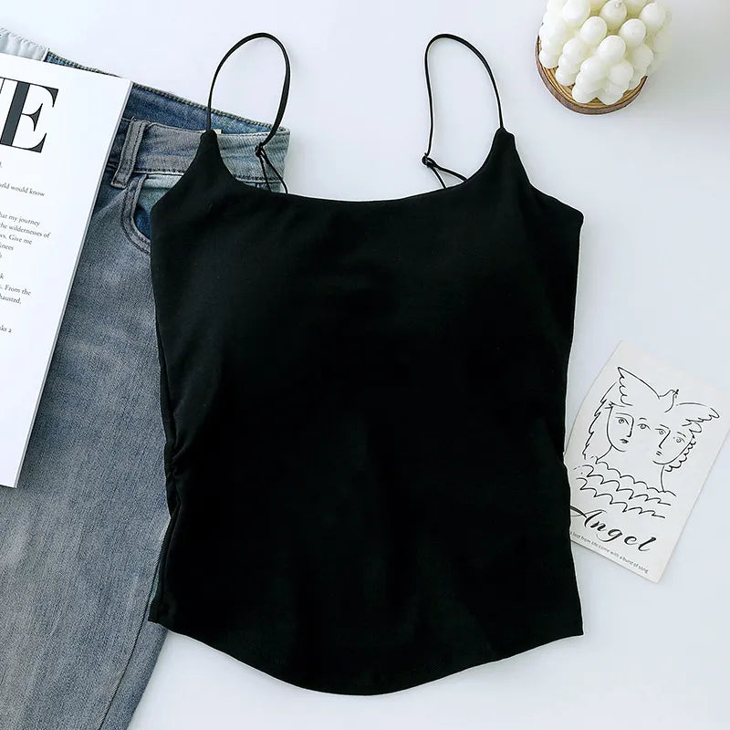 Layered Double Strap Cami Image 4