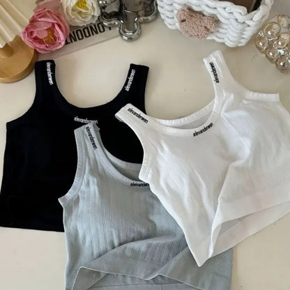 Ribbed Scoop Neck Crop Top Image 6