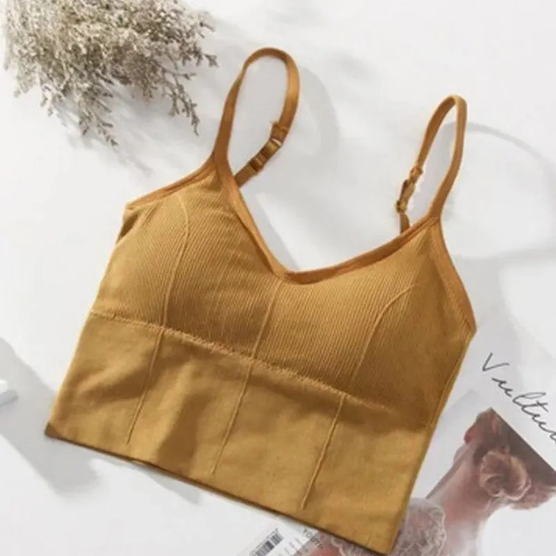 Adjustable Strap Crop Cami Image 9