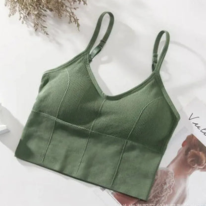 Adjustable Strap Crop Cami Image 1