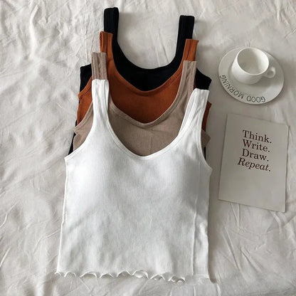 Seamless Padded Tank Top Image 2