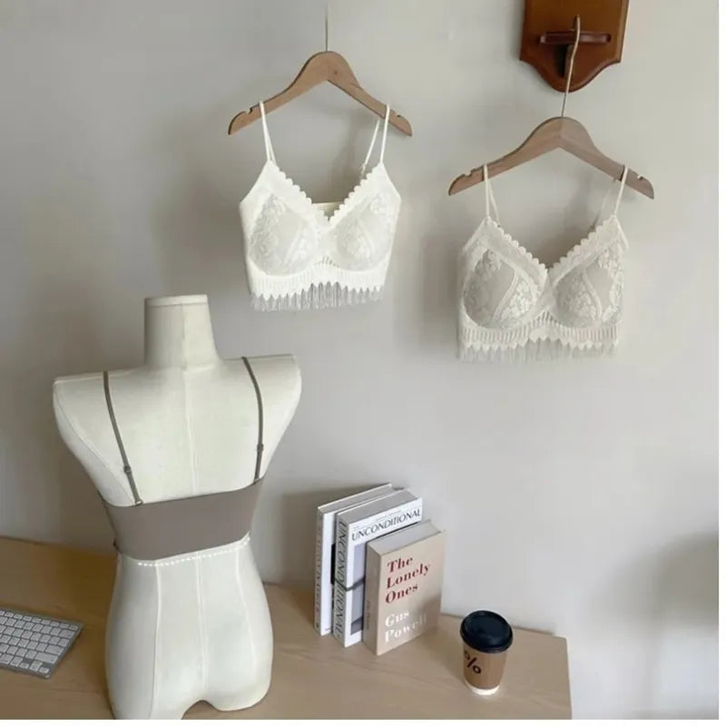 Lace Trim Bralette Image 1
