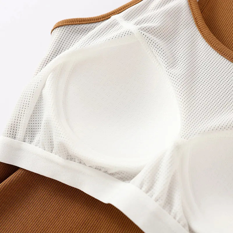Breathable Mesh Padded Tank Image 1