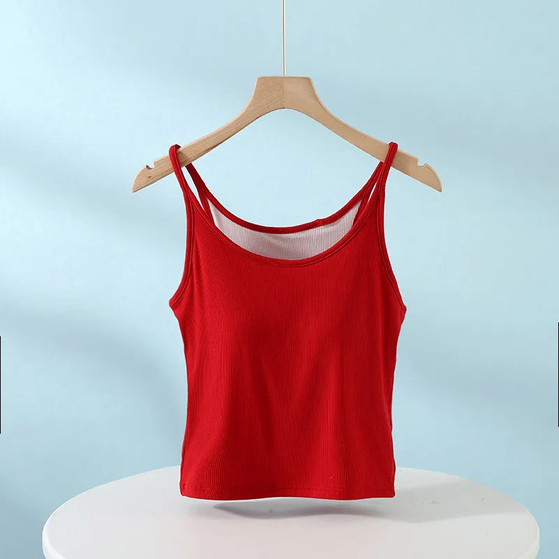 Breathable Mesh Padded Tank Image 2