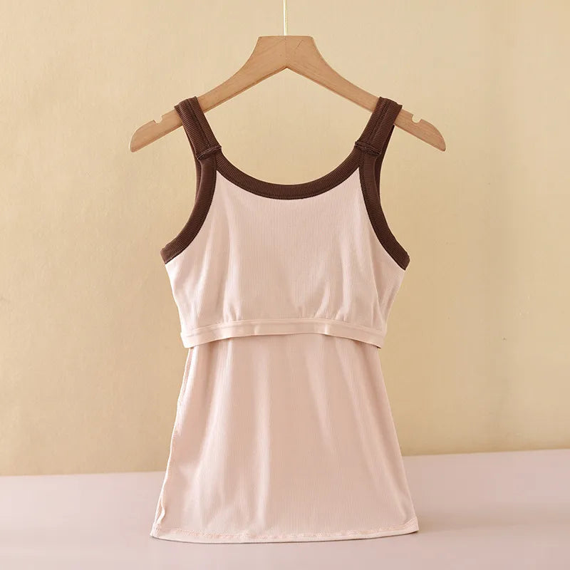 Contrast Strap Tank Dress Image 2