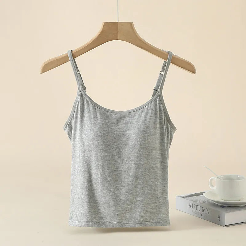 Basic Spaghetti Strap Cami Image 5