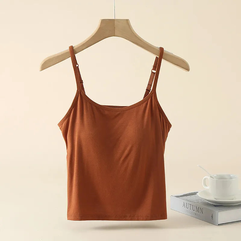 Basic Spaghetti Strap Cami Image 3