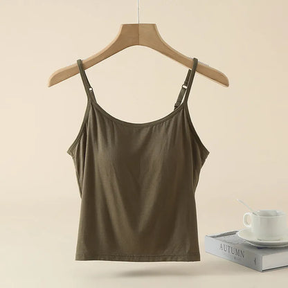 Basic Spaghetti Strap Cami Image 10