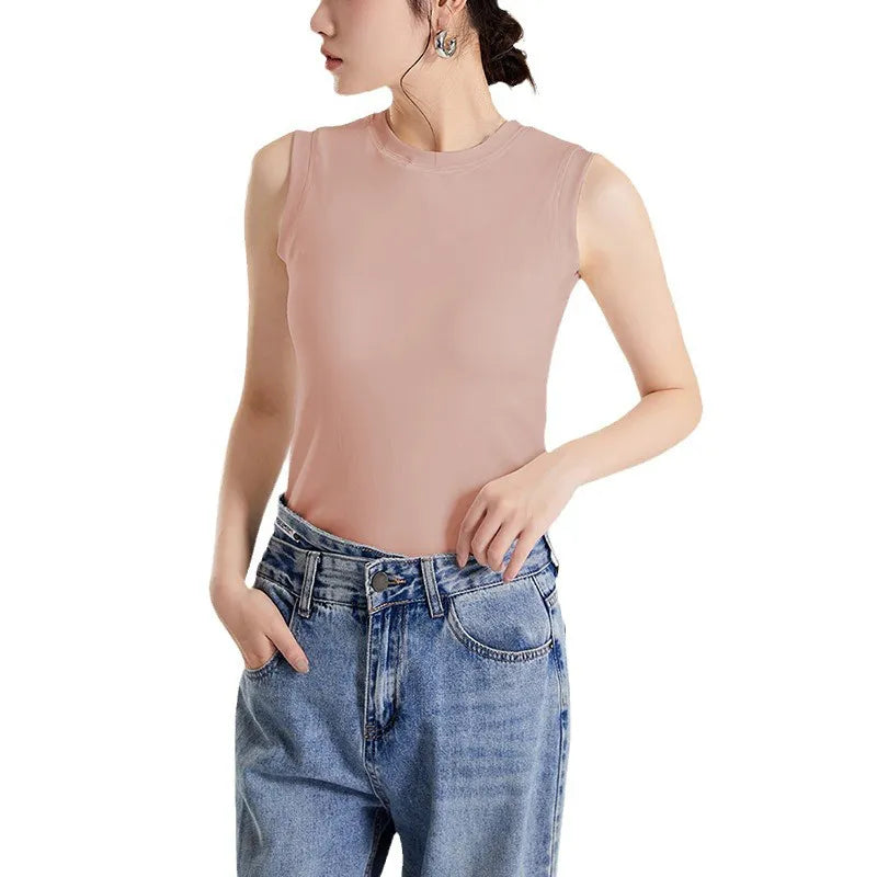 Sleeveless Fitted Tank Top Image 7