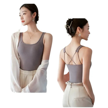 Padded Scoop Neck Sports Bra Image 8