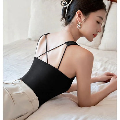 Padded Scoop Neck Sports Bra Image 7