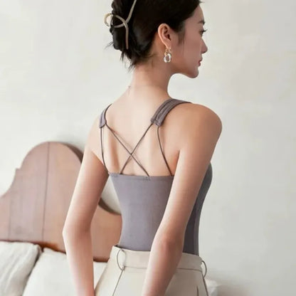 Padded Scoop Neck Sports Bra Image 9