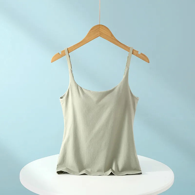 Spaghetti Strap Padded Cami Image 7