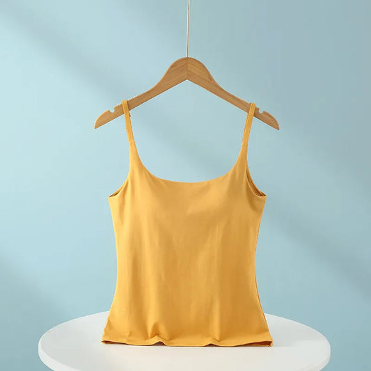 Spaghetti Strap Padded Cami Image 2