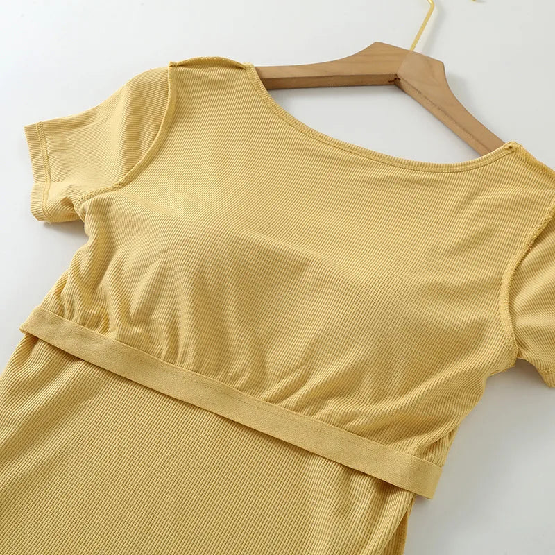 Fitted Crop Top Image 7