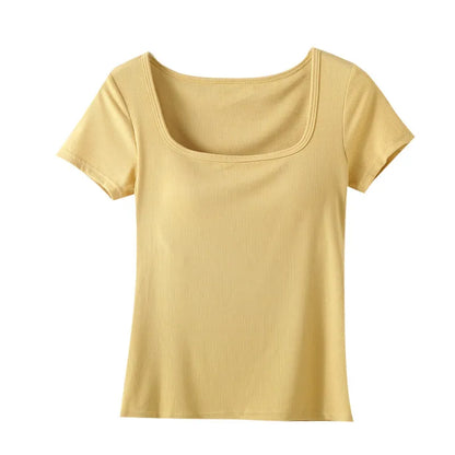 Fitted Crop Top Image 5