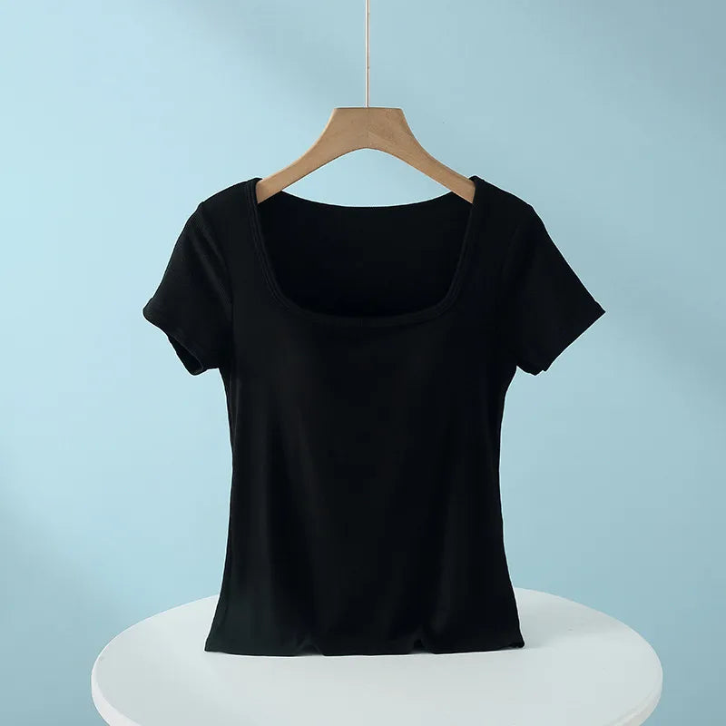 Fitted Crop Top Image 3