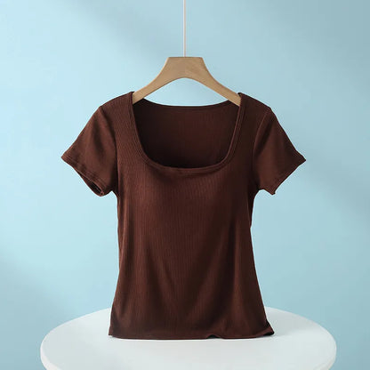 Fitted Crop Top Image 8