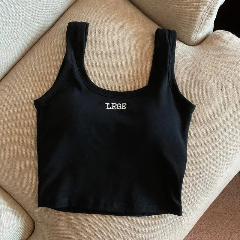 Print Scoop Neck Tank Top Image 7