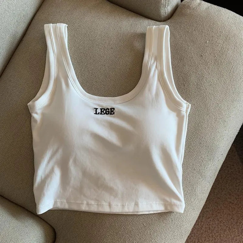 Print Scoop Neck Tank Top Image 9