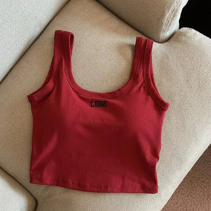 Print Scoop Neck Tank Top Image 8