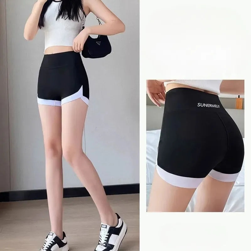 High-Waisted Athletic Shorts Image 4