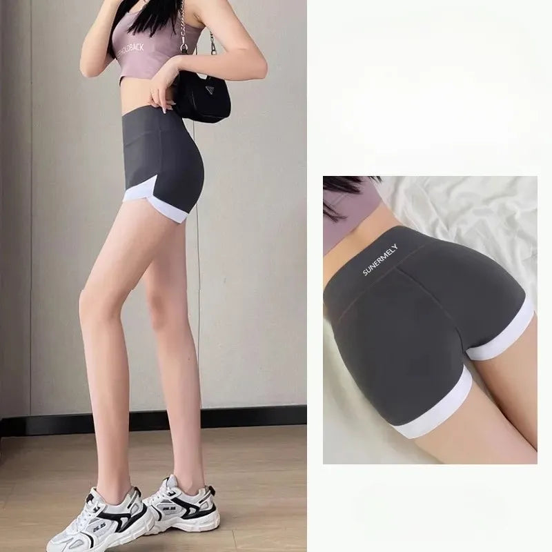 High-Waisted Athletic Shorts Image 1