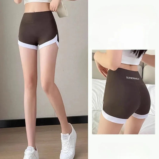 High-Waisted Athletic Shorts Image 2