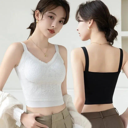 Lace Seamless Bra Top Image 4