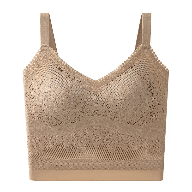 Lace Seamless Bra Top Image 3
