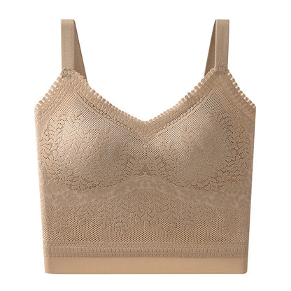 Lace Seamless Bra Top Image 3