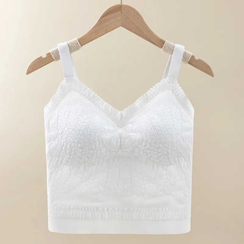 Lace Seamless Bra Top Image 1