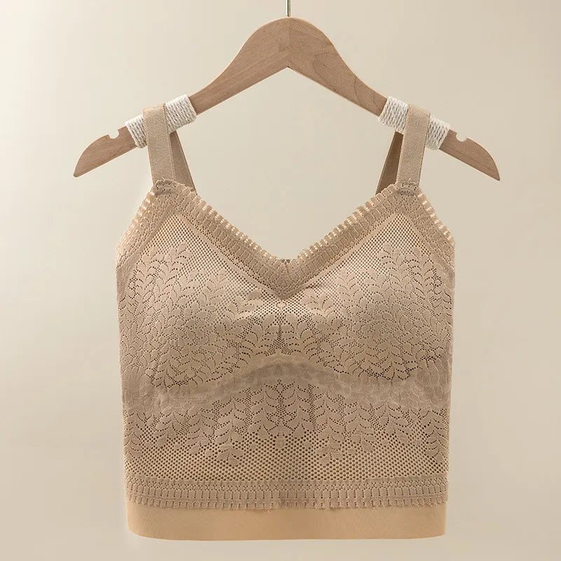Lace Seamless Bra Top Image 2