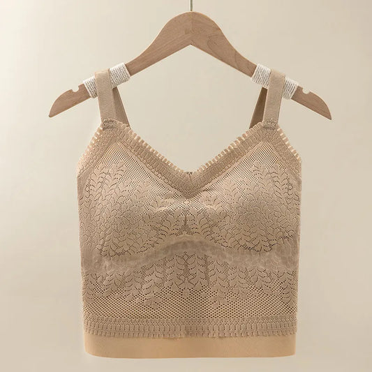 Lace Seamless Bra Top Image 2
