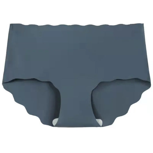 Scalloped Edge Seamless Panties Image 1