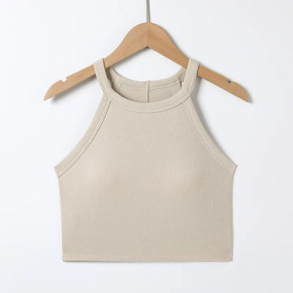 Halter Neck Sports Bra Top Image 8