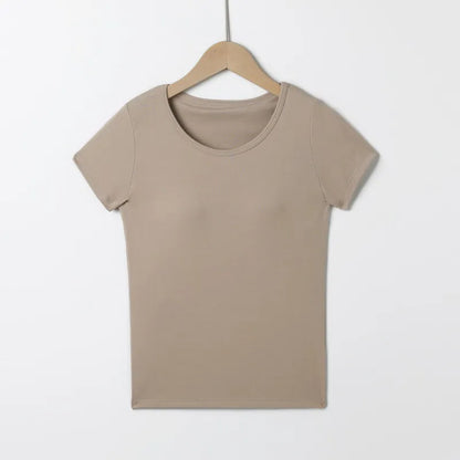 Basic Crew Neck T-Shirts Image 10