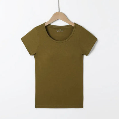 Basic Crew Neck T-Shirts Image 7