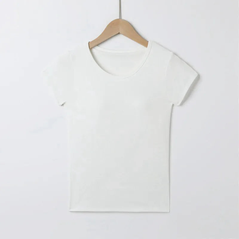 Basic Crew Neck T-Shirts Image 6