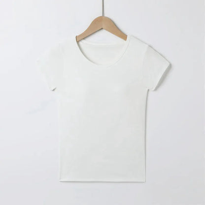 Basic Crew Neck T-Shirts Image 6