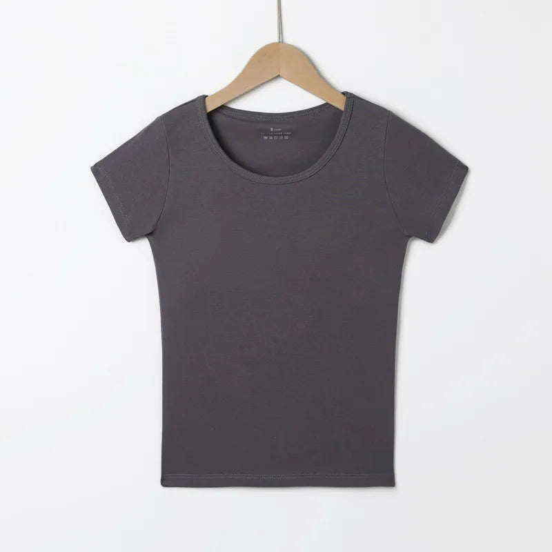 Basic Crew Neck T-Shirts Image 9