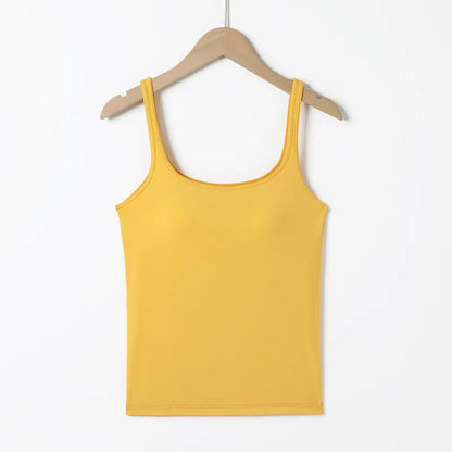 Basic Ribbed Tank Top Image 6