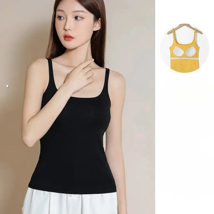 Basic Ribbed Tank Top Image 7