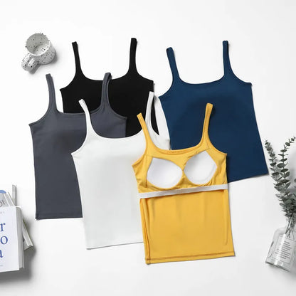 Basic Ribbed Tank Top Image 3